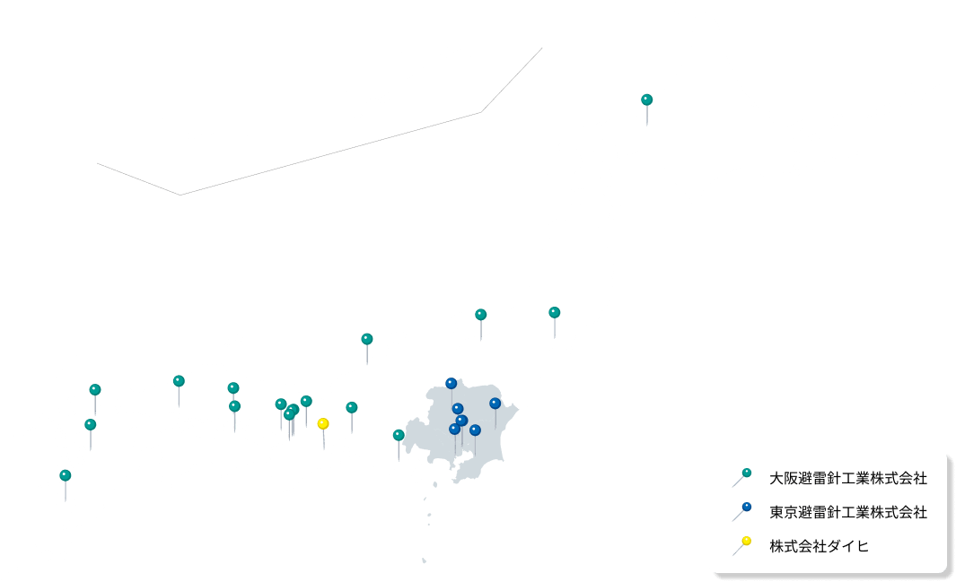 全国拠点マップ